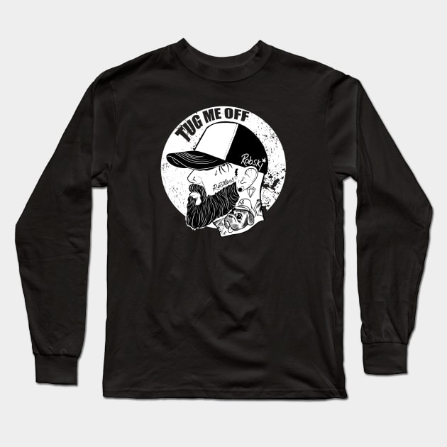 TUG - B&W Long Sleeve T-Shirt by RobskiArt